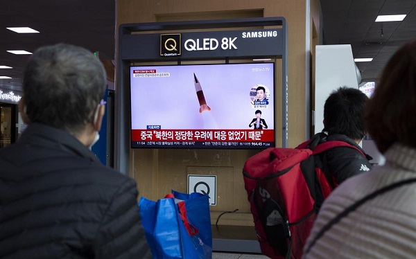 Corea del Norte lanzó los misiles balísticos lo que generó nuevamente al mar del Japón.
