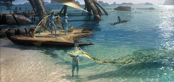 Imagen cedida por 20th Century Studios de la película “Avatar: The Way of Water”. (Foto 20th Century Studios).