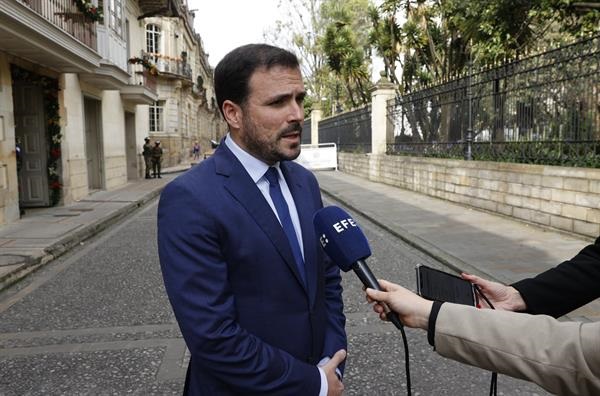  Alberto Garzón,  Ministro de Consumo de España.