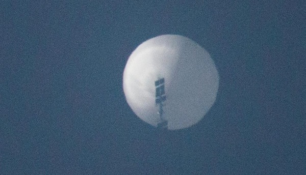 El gobierno de EE.UU. abatió el pasado 4 de febrero un globo “espía” chino sobre aguas del Atlántico frente a las costas de Carolina del Sur.