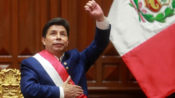 Pedro Castillo, expresidente peruano.