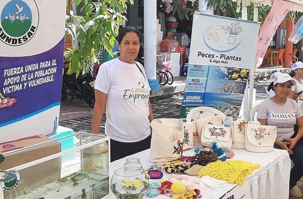 Cajamag, le brinda un espacio a los emprendedores para que muestren cada uno de sus productos. 