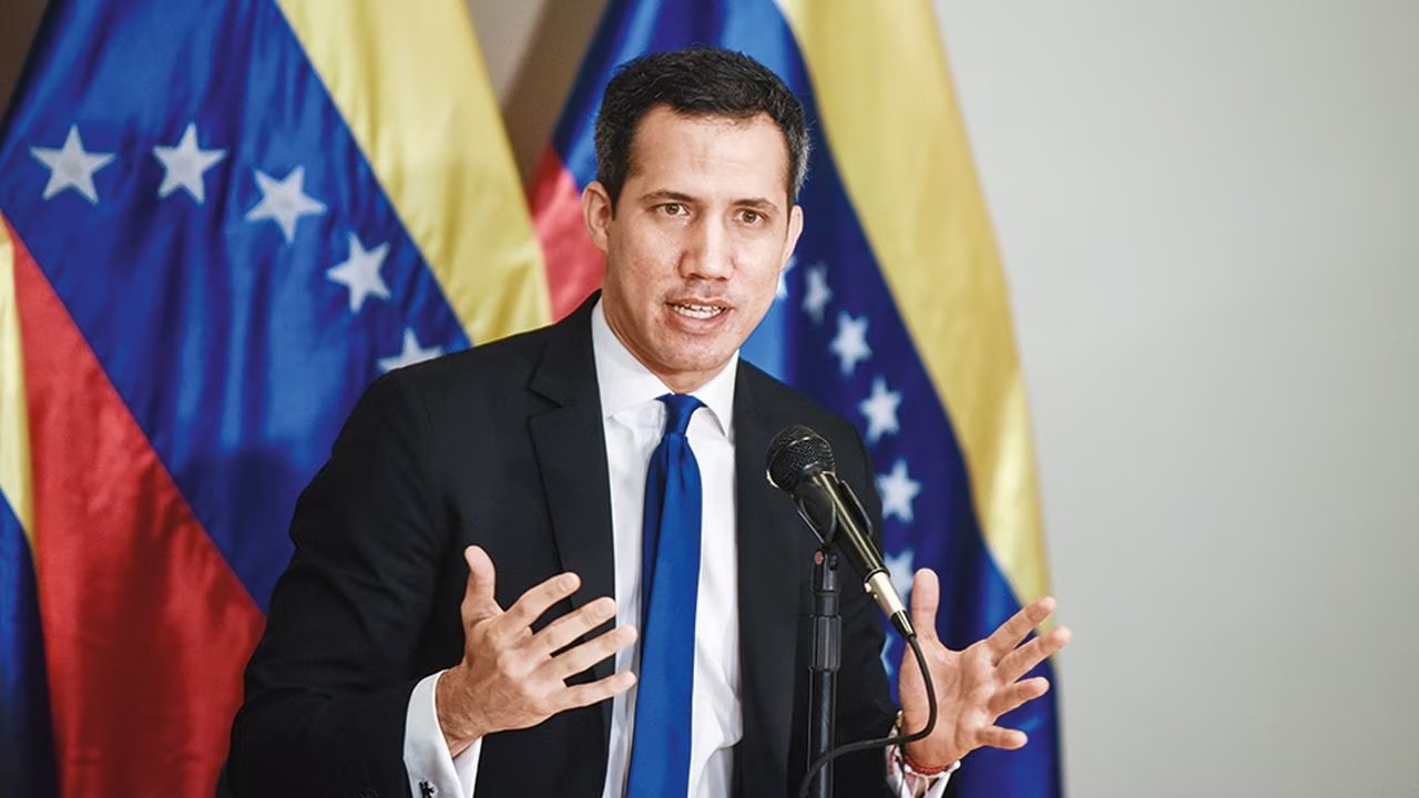Juan Guaidó, opositor venezolano, aspirante a las primarias presidenciales.