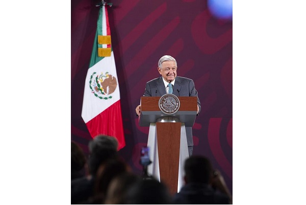 Andrés Manuel López Obrador, presidente mexicano.