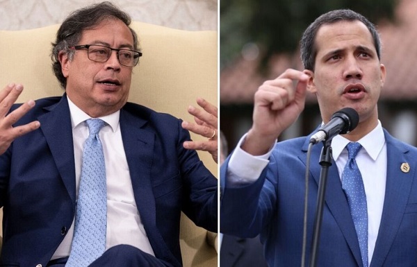 A Juan Guaidó "se le ofreció el permiso de tránsito, no se le deportó de regreso a su país y con el permiso de EE. UU. voló hacia ese país”, dijo Petro.