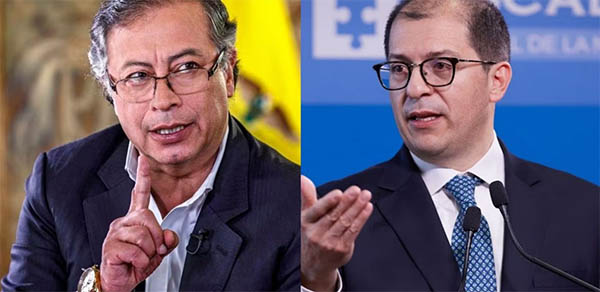 Un nuevo rifirrafe se gestó recientemente entre el fiscal general Francisco Barbosa y el presidente Petro.