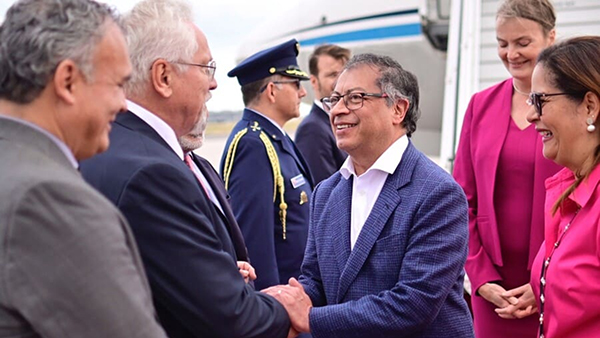 El programa de la visita empezará mañana cuando Petro se reunirá con la presidenta del Bundestag.