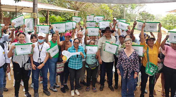 El terreno de 447 hectáreas más 5.097 m2 corresponde al predio Lucitania, el cual fue comprado por la Agencia Nacional de Tierras al Fondo de Víctimas.