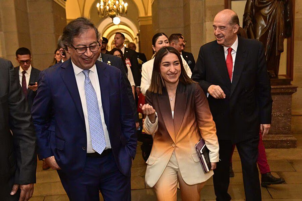 Laura sarabia Ex jefa del gabinete del Presidente Gustavo Petro.