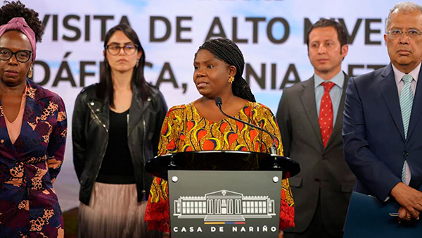 Después de la visita en Kenia, la vicepresidenta hará una visita oficial en Ghana, el 6 y 7 de septiembre