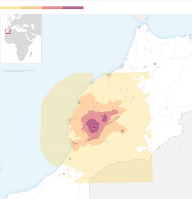 Epicentro del Terremoto