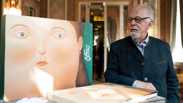  Fernando Botero, histórico artista colombiano.