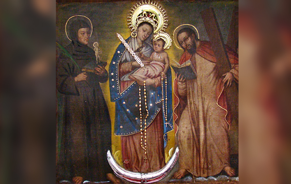 La Virgen del Rosario de Chiquinquirá es la Patrona de Colombia. 