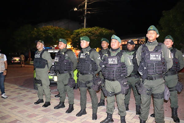 Los operativos fueron coordinados por el coronel Ricardo De Los Ríos y el alcalde de la localidad, Luis Emilio Correa.