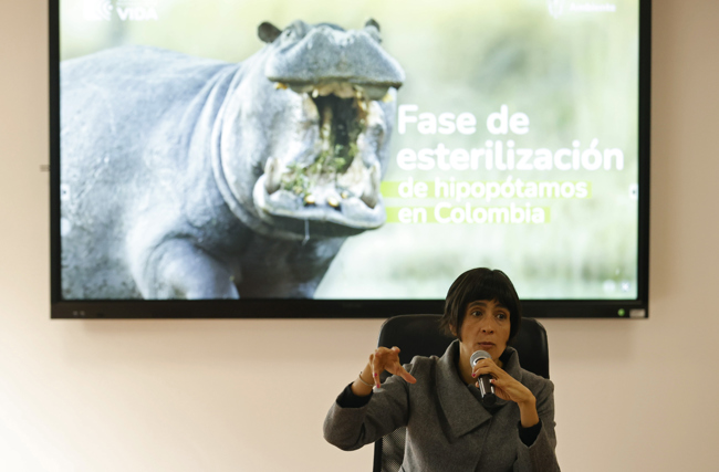 Susana Muhamad, ministra de Ambiente y Desarrollo Sostenible de Colombia.