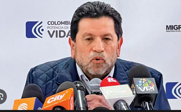 Luis Francisco Cante Céspedes, director de la Región Andina de Migración Colombia.