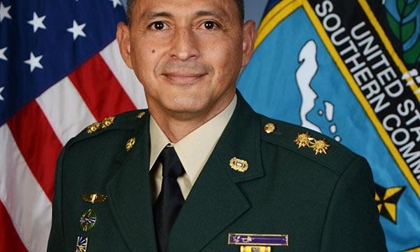 El general Erik Ramírez.