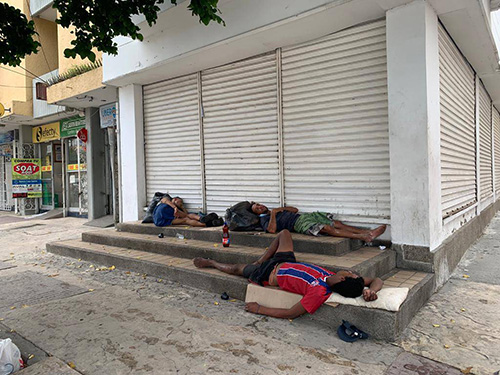 En Santa Marta la zona en donde hay mayor número de habitantes de calle es el Centro Histórico y el Mercado Público. 