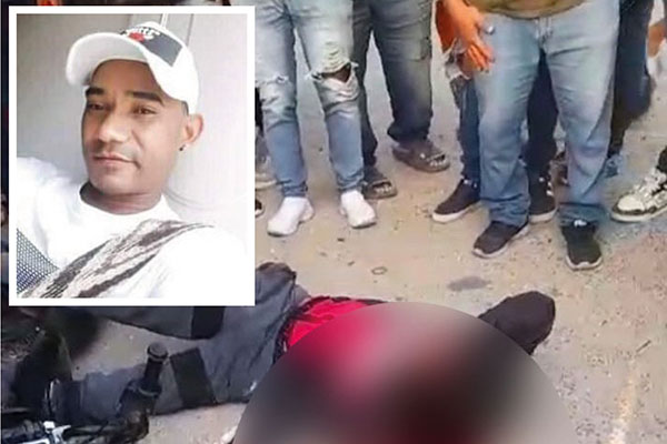 Tras ser baleado por desconocidos, Jhony Cano Sierra, murió en el lugar de los hechos.