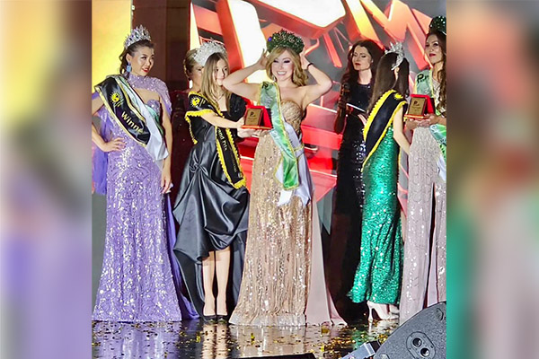 Johanna Bernier, ganadora del concurso Mrs. Planet 2023.