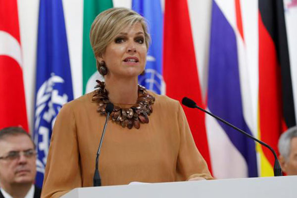 La reina Máxima de los Países Bajos llega a Colombia el próximo domingo.