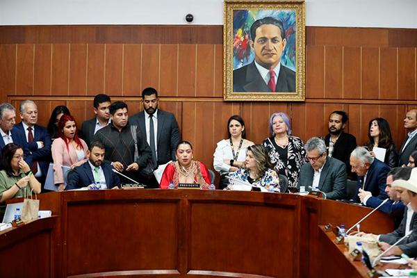 El hundimiento de esta reforma se dio luego de que los senadores que conforman esta comisión votaron si archivaban o no el proyecto de ley.