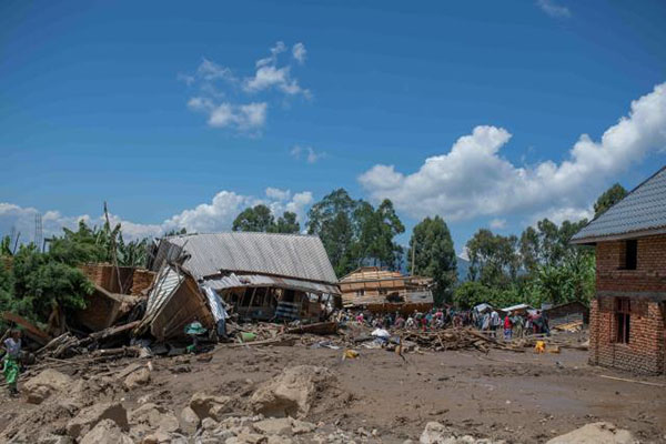 Durante 2023, unas 800 personas fallecieron a causa de inundaciones, riadas y derrumbes de tierra en diferentes provincias de la República Democrática del Congo. Foto Yahoo