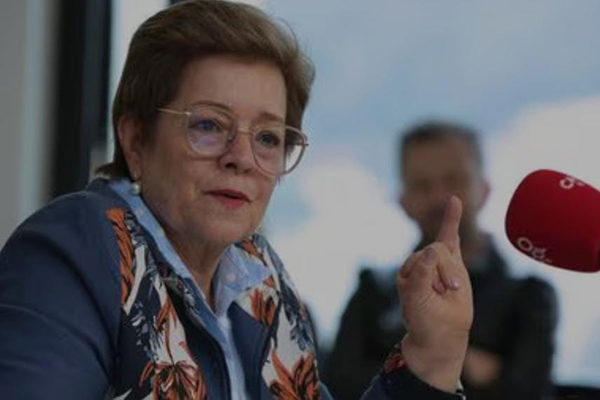 Gloria Inés Ramírez Ministra del Trabajo de Colombia.