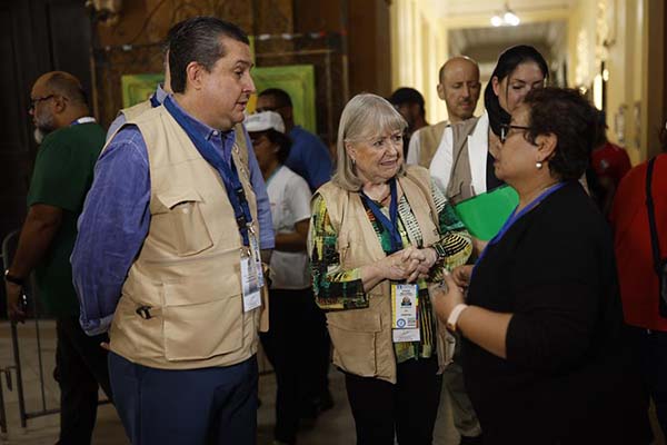 La misión de la Misión de Observación Electoral tiene por objetivo conocer las impresiones sobre el proceso electoral en el país. Foto archivo