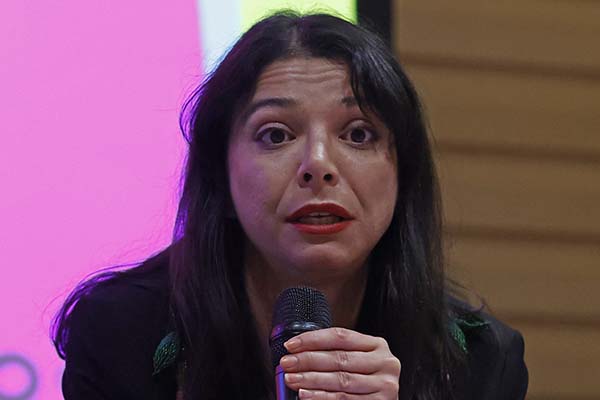 La gerente de plataformas de la Cámara de Comercio de Bogotá. María Paz Gaviria participó en la presentación del Bogotá Audiovisual Market. La gerente de plataformas de la Cámara de Comercio de Bogotá. María Paz Gaviria participó en la presentación del Bogotá Audiovisual Market.