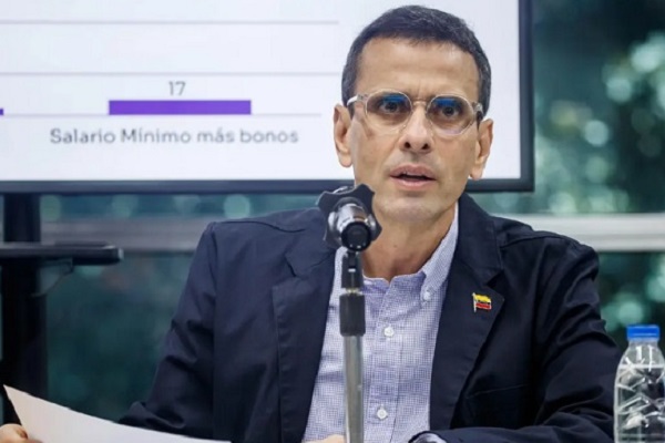 Henrique Capriles, antichavista que confía en una victoria de la oposición este 25 de julio en las presidenciales.