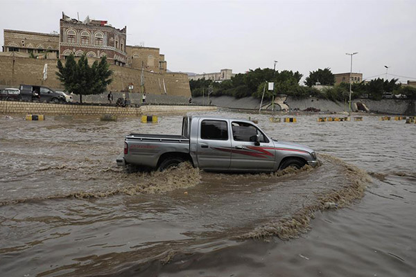 En las últimas semanas fuertes lluvias e inundaciones repentinas han azotado gran parte de Yemen.