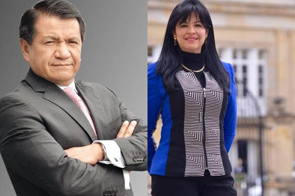 En la imagen los candidatos de la Corte Suprema, Mónica Cifuentes Osorio, Jorge Armando Otálora Gómez.