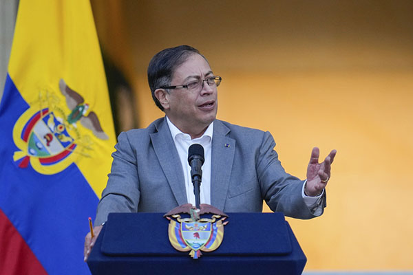 Gustavo Petro, presidente de la República de Colombia.
