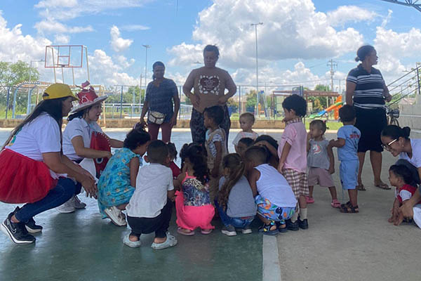 En Salamina, fueron atendidos 135 menores, mientras que en Carmen del Magdalena se brindó atención a 73 niños y en Media Luna a 81. 