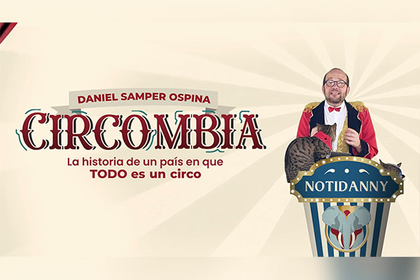 El youtuber y comediante Daniel Samper trae su stand comedy a Santa Marta con una sátira a la política de Colombia. 