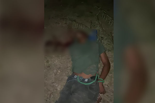 Steward De León Borja, asesinado en la trocha que une al corregimiento de Vásquez con la cabera municipal de El Piñón.