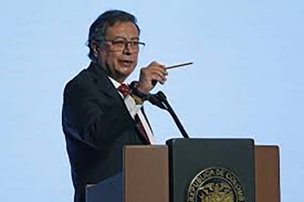 Gustavo Petro Urrego, presidente de Colombia. Foto archivo