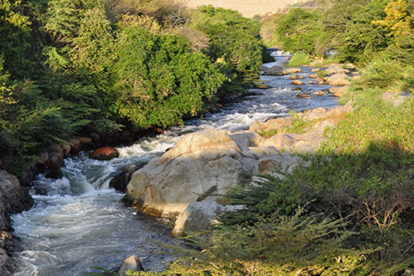 Río Ranchería, considerado una ‘artería’ fluvial muy importante en el departamento de La Guajira. Foto CorpoguajiraRío Ranchería, considerado una ‘artería’ fluvial muy importante en el departamento de La Guajira. Foto Corpoguajira