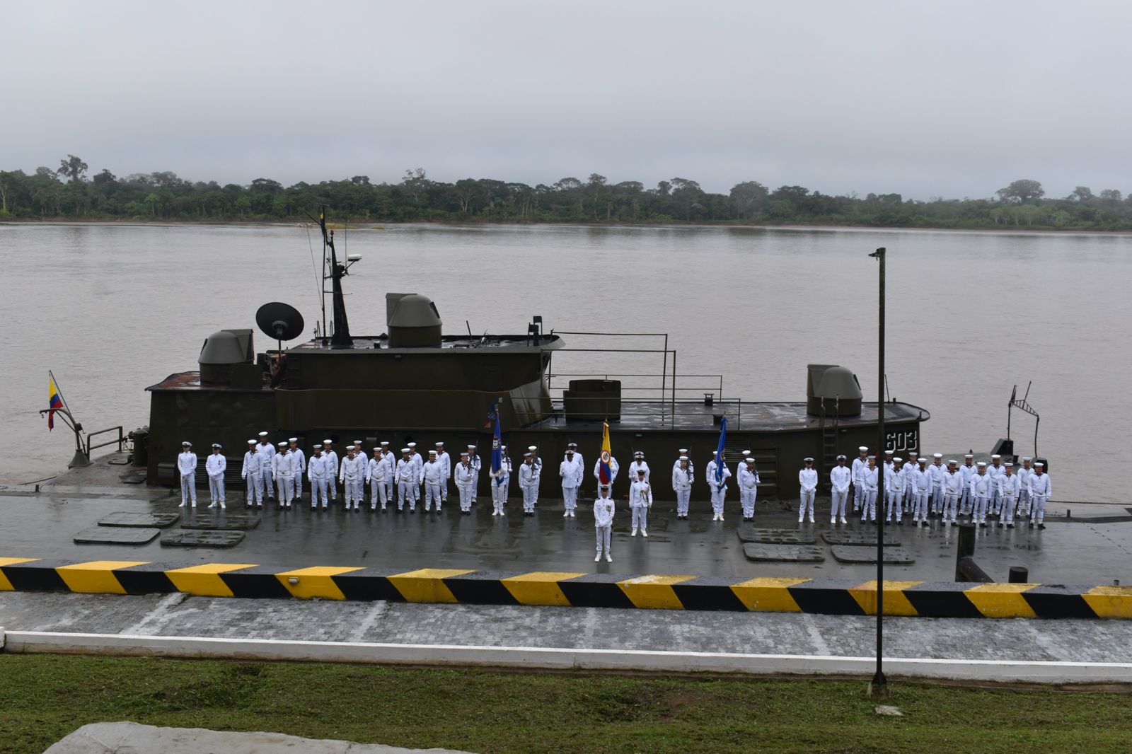 Buque ARC Igaraparaná. Foto Armada
