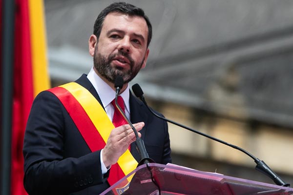 Carlos Fernando Galán, Alcalde Mayor de Bogotá. Foto Alcaldía de Bogotá 