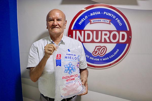 Don Luis  Eduardo  Pinzón  Alvarado,  fundador de Industrias El Rodadero  -Indurod-.
