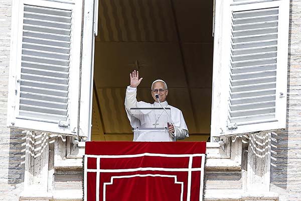 Foto de el Papa León XIV. EFE/ Angelo Carconi 