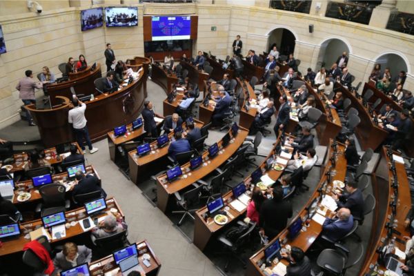 Foto cuenta de X @SenadoGovCo
