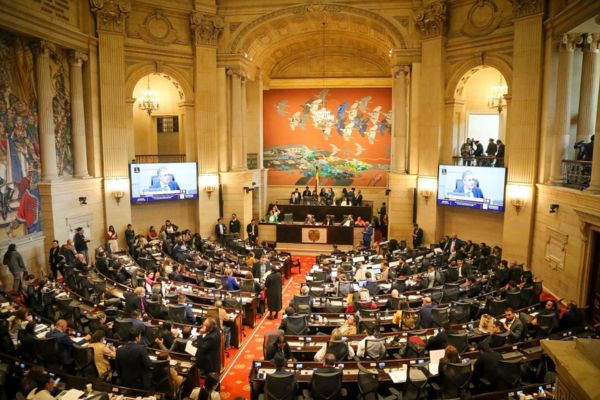 Foto cuenta de X @SenadoGovCo