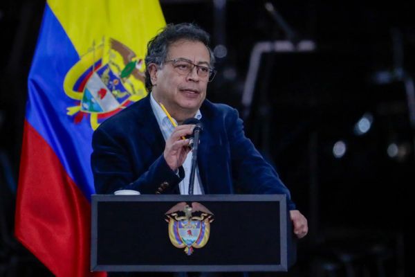 Gustavo Petro Urrego, presidente de Colombia. Foto EFE