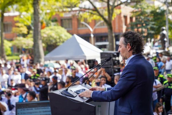 Federico ‘Fico’ Gutiérrez, Alcalde de Medellín. Foto Alcaldía de Medellín