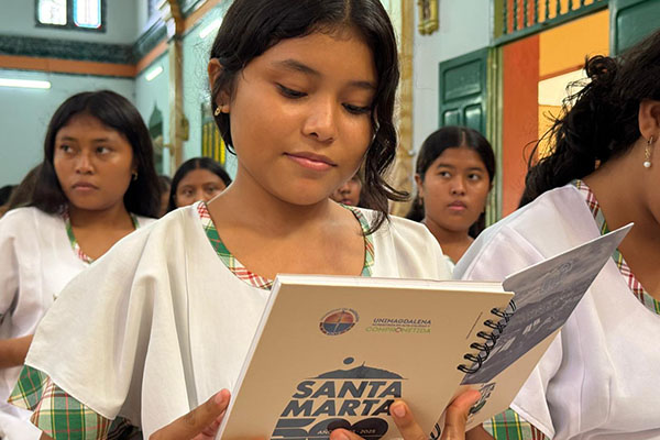 Los estudiantes beneficiados iniciaron su formación técnica con gran expectativa, gratitud y entusiasmo.Foto Unimagdalena