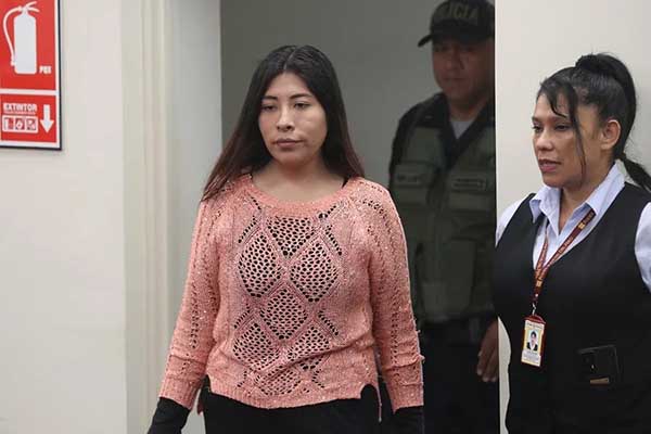 Fotografía de archivo de Betssy Chávez, ex primera ministra de Perú bajo el Gobierno de Pedro Castillo. EFE/ Paolo Aguilar