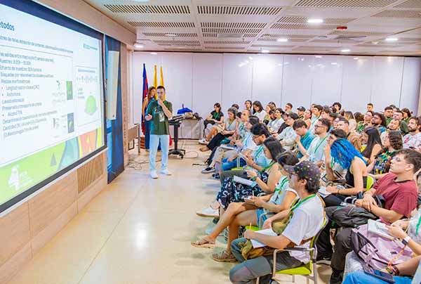 Estudiantes, docentes y graduados del Programa de Biología de Unimagdalena tuvieron una destacada participación en el Congreso. Foto Unimagdalena